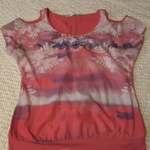 Maurices cold shoulder top